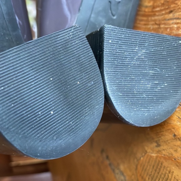 Clarks Artisan Tarah Sofia Plum Block Heel Comfort Dress Pump 7.5 - Picture 9 of 14